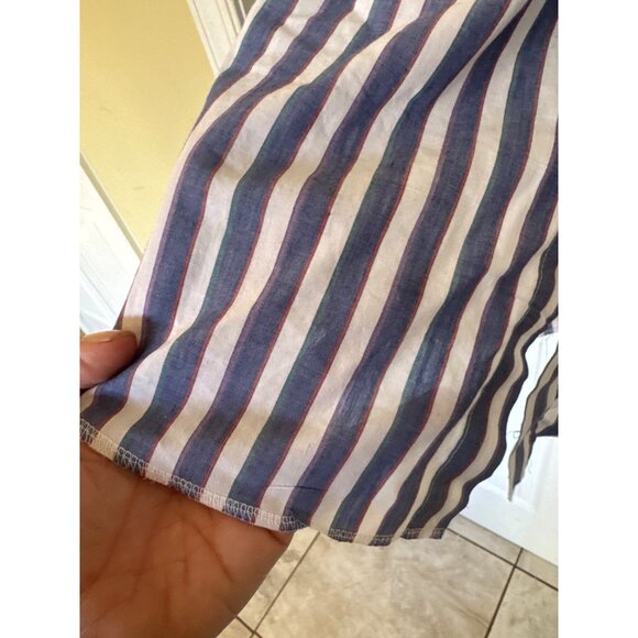 Vintage Panhandle Slim Striped Pearl Snap Western Button Down Shirt Men's Large - Picture 7 of 8